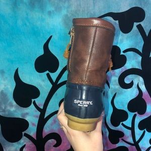 Size 7 Sperry Duck Boots, Slightly Worn